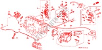 DROSSELKLAPPENGEHAEUSE(PGM FI) für Honda ACCORD EXI 4 Türen 4 gang automatikgetriebe 1991