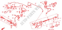 HAUPTKUPPLUNGSZYLINDER (1) für Honda ACCORD EX 4 Türen 5 gang-Schaltgetriebe 1993