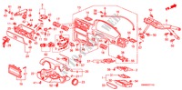 INSTRUMENTENBRETT(2) für Honda ACCORD EXI 4 Türen 4 gang automatikgetriebe 1992
