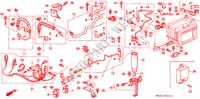 KLIMAANLAGE (SCHLAEUCHE/LEITUNGEN) (2) für Honda ACCORD EXI 4 Türen 4 gang automatikgetriebe 1992