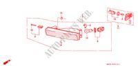 KOMBINATIONSLEUCHTE (1) für Honda ACCORD EXI 4 Türen 4 gang automatikgetriebe 1991