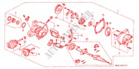 VERTEILER(HITACHI) für Honda ACCORD LX 4 Türen 4 gang automatikgetriebe 1990