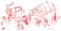DROSSELKLAPPENGEHAEUSE für Honda LEGEND LEGEND 4 Türen 4 gang automatikgetriebe 1994