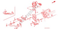 EGR STEUERVENTIL(2) für Honda LEGEND LEGEND 4 Türen 4 gang automatikgetriebe 1993