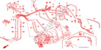 EINBAULEITUNG/ROHRE(1) für Honda LEGEND LEGEND 4 Türen 4 gang automatikgetriebe 1992