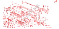 INSTRUMENTENBRETT(2) für Honda LEGEND LEGEND 4 Türen 4 gang automatikgetriebe 1994