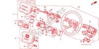 LENKRAD(2) für Honda LEGEND LEGEND 4 Türen 4 gang automatikgetriebe 1994