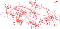 INSTRUMENTENBRETT(LH) für Honda LEGEND COUPE LEGEND 2 Türen 4 gang automatikgetriebe 1995