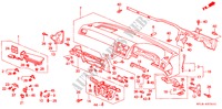 INSTRUMENTENBRETT(RH) für Honda LEGEND COUPE LEGEND 2 Türen 4 gang automatikgetriebe 1994