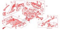 GEHAEUSESTRUKTUR(2) für Honda CIVIC CRX SIR-T 2 Türen 5 gang-Schaltgetriebe 1992