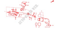 LENKSAEULE für Honda CIVIC CRX SIR-T 2 Türen 5 gang-Schaltgetriebe 1997