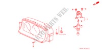 GESCHWINDIGKEITSSENSOR für Honda CIVIC SI 3 Türen 5 gang-Schaltgetriebe 1993
