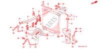 KUEHLERSCHLAUCH für Honda CIVIC EX 3 Türen 5 gang-Schaltgetriebe 1994