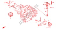 KUPPLUNGSFREIGABE(1) für Honda CIVIC EX 3 Türen 5 gang-Schaltgetriebe 1994