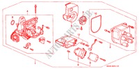 VERTEILER(TEC) für Honda CIVIC SI 3 Türen 5 gang-Schaltgetriebe 1993