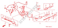 HAUPTKUPPLUNGSZYLINDER (2) für Honda CIVIC GLI 4 Türen 5 gang-Schaltgetriebe 1994