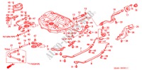 KRAFTSTOFFTANK(2) für Honda CIVIC VTI 4 Türen 5 gang-Schaltgetriebe 1995