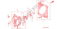 KUEHLER(TOYO) für Honda CIVIC 1.6SI 4 Türen 5 gang-Schaltgetriebe 1992