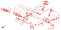 LENKGETRIEBEGEHAEUSE(1) für Honda CIVIC 1.5EL 4 Türen 4 gang automatikgetriebe 1992