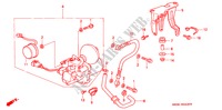 ABS PUMPE(LH) für Honda PRELUDE SI 2 Türen 4 gang automatikgetriebe 1995