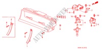 GESCHWINDIGKEITSSENSOR(1) für Honda PRELUDE SI 2 Türen 4 gang automatikgetriebe 1994
