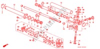 GETRIEBE, SERVOLENKUNG(LH) für Honda PRELUDE SI 2 Türen 5 gang-Schaltgetriebe 1993