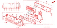 INSTRUMENT HILFSANZEIGE(LH) für Honda PRELUDE SI 2 Türen 5 gang-Schaltgetriebe 1992