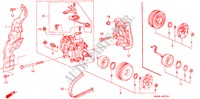 KLIMAANLAGE (KOMPRESSOR)(KEIHIN) für Honda PRELUDE SI 2 Türen 5 gang-Schaltgetriebe 1996