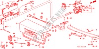 KOFFERRAUMDECKEL für Honda PRELUDE SI 2 Türen 5 gang-Schaltgetriebe 1992