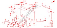 KUEHLERSCHLAUCH für Honda PRELUDE SI 2 Türen 5 gang-Schaltgetriebe 1994