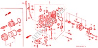 OELPUMPE für Honda PRELUDE SI 2 Türen 5 gang-Schaltgetriebe 1993