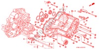GETRIEBEGEHAEUSE für Honda INTEGRA GS-R 4 Türen 4 gang automatikgetriebe 1994