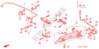 HINTEN STABILISATOR/ UNTERER ARM, HINTEN für Honda INTEGRA GS-R 4 Türen 4 gang automatikgetriebe 1994