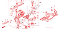 ABS MODULATOR für Honda ACCORD 2.2EXI 4 Türen 5 gang-Schaltgetriebe 1997