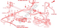 EINBAULEITUNG/ROHRE für Honda ACCORD EXI 4 Türen 4 gang automatikgetriebe 1997