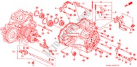 GETRIEBEGEHAEUSE(2) für Honda ACCORD VTI 4 Türen 4 gang automatikgetriebe 1997