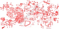 MOTORKABELBAUM/KLAMMER(DOHC VTEC) für Honda ACCORD SIR 4 Türen 4 gang automatikgetriebe 1997