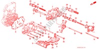 SERVOGEHAEUSE(2) für Honda ACCORD EX 4 Türen 4 gang automatikgetriebe 1994
