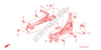 VORNE SITZKOMPONENTEN (L.) (2) für Honda ACCORD EXI 4 Türen 4 gang automatikgetriebe 1997