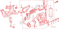 ABS MODULATOR( '96) (V6) für Honda ACURA 3.2TL 3.2TL 4 Türen 4 gang automatikgetriebe 1996