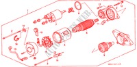 ANLASSER(MITSUBA) für Honda ACURA 2.5TL 2.5TL 4 Türen 4 gang automatikgetriebe 1997