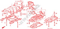 ANSAUGKRUEMMER(V6) für Honda ACURA 3.2TL 3.2TL 4 Türen 4 gang automatikgetriebe 1997