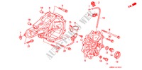 DIFFERENTIALTRAEGER(V6) für Honda ACURA 3.2TL 3.2TL 4 Türen 4 gang automatikgetriebe 1997