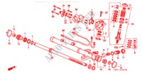 GETRIEBE, SERVOLENKUNG(L5)(LH)(1) für Honda VIGOR VIGOR 4 Türen 4 gang automatikgetriebe 1997