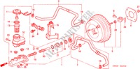 HAUPTBREMSZYLINDER (L5)('97 ) für Honda VIGOR VIGOR 4 Türen 4 gang automatikgetriebe 1997