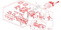 HEIZGEBLAESE(RH) für Honda ACURA 3.2TL 3.2TL 4 Türen 4 gang automatikgetriebe 1996