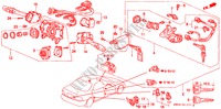 KOMBISCHALTER(RH) für Honda ACURA 3.2TL 3.2TL 4 Türen 4 gang automatikgetriebe 1996