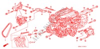 LICHTMASCHINENHALTERUNG(L5) für Honda ACURA 2.5TL 2.5TL 4 Türen 4 gang automatikgetriebe 1998