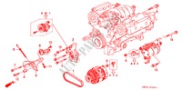 LICHTMASCHINENHALTERUNG(V6) für Honda ACURA 3.2TL 3.2TL 4 Türen 4 gang automatikgetriebe 1998