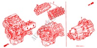 MOTOREINHEIT/ GETRIEBE KOMPL.(V6) für Honda ACURA 3.2TL 3.2TL 4 Türen 4 gang automatikgetriebe 1998